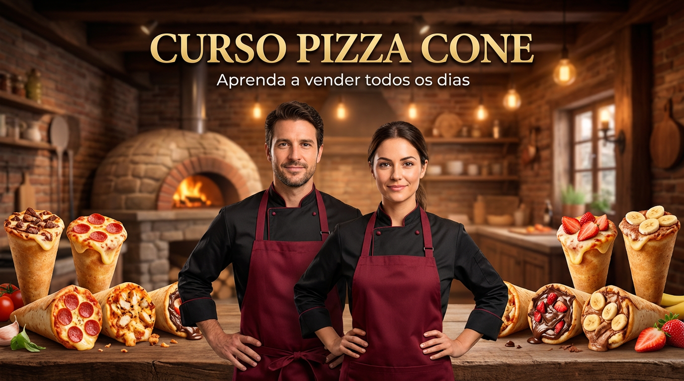 Curso Pizza Cone - Aprenda a vender todos os dias